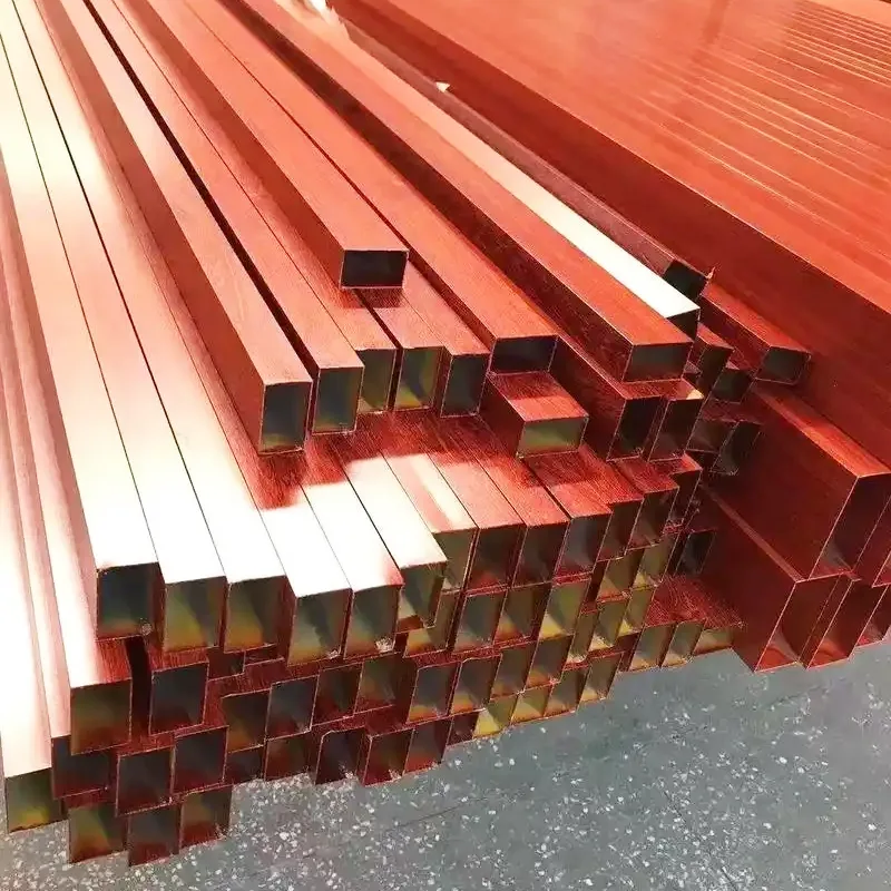7075 Алюминиевая квадратная трубка
